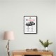 Porsche 911 Targa GTS Statistics Wall Art