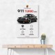 Porsche 911 Turbo Classic Car Wall Art