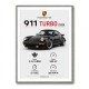 Porsche 911 Turbo Classic Car Wall Art