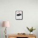 Porsche 911 Turbo S Car Stats Art Print