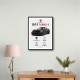 Porsche 911 Turbo S Car Stats Art Print