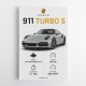 Porsche 911 Turbo S Car Wall Art