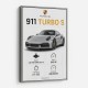 Porsche 911 Turbo S Car Wall Art