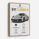 Porsche 911 Turbo S Car Wall Art