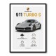 Porsche 911 Turbo S Car Wall Art