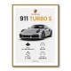 Porsche 911 Turbo S Car Wall Art