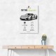 Porsche 918 Spyder Car Stats Wall Art