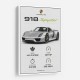 Porsche 918 Spyder Car Stats Wall Art
