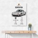 Porsche 959 Sports Car Wall Art