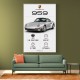 Porsche 959 Sports Car Wall Art