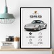 Porsche 959 Sports Car Wall Art