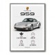 Porsche 959 Sports Car Wall Art