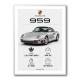 Porsche 959 Sports Car Wall Art