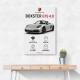 Porsche Boxster GTS 4 Silver Car Wall Art