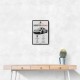 Porsche Boxster GTS 4 Silver Car Wall Art