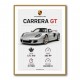 Porsche Carrera GT Silver Specs Art Print