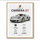 Porsche Carrera GT Silver Specs Art Print