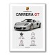 Porsche Carrera GT Silver Specs Art Print