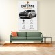 Porsche Cayenne Turbo GT Specs Wall Art