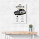 Porsche Cayenne Turbo GT Specs Wall Art