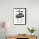 Porsche Cayenne Turbo GT Specs Wall Art