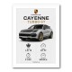 Porsche Cayenne Turbo GT Specs Wall Art