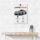 Porsche Cayman GT4 RS Gray Car Art Print