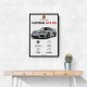 Porsche Cayman GT4 RS Gray Car Art Print