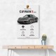Porsche Cayman S Sports Car Wall Art