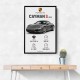 Porsche Cayman S Sports Car Wall Art