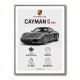 Porsche Cayman S Sports Car Wall Art