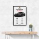 Porsche Panamera Turbo S Black Car Art Print