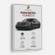 Porsche Panamera Turbo S Black Car Art Print