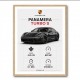 Porsche Panamera Turbo S Black Car Art Print