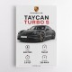 Porsche Taycan Turbo S Car Wall Art