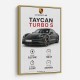 Porsche Taycan Turbo S Car Wall Art