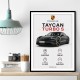 Porsche Taycan Turbo S Car Wall Art