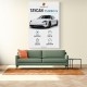 Porsche Taycan Turbo S Car Wall Art