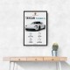 Porsche Taycan Turbo S Car Wall Art