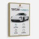 Porsche Taycan Turbo S Car Wall Art