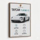 Porsche Taycan Turbo S Car Wall Art