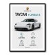 Porsche Taycan Turbo S Car Wall Art