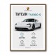 Porsche Taycan Turbo S Car Wall Art