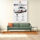 Porsche 911 Carrera RS Car Art Print