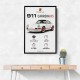 Porsche 911 Carrera RS Car Art Print