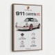 Porsche 911 Carrera RS Car Art Print