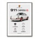 Porsche 911 Carrera RS Car Art Print