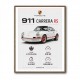 Porsche 911 Carrera RS Car Art Print
