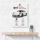 Porsche 911 GT3 Car Art Print