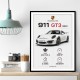 Porsche 911 GT3 Car Art Print